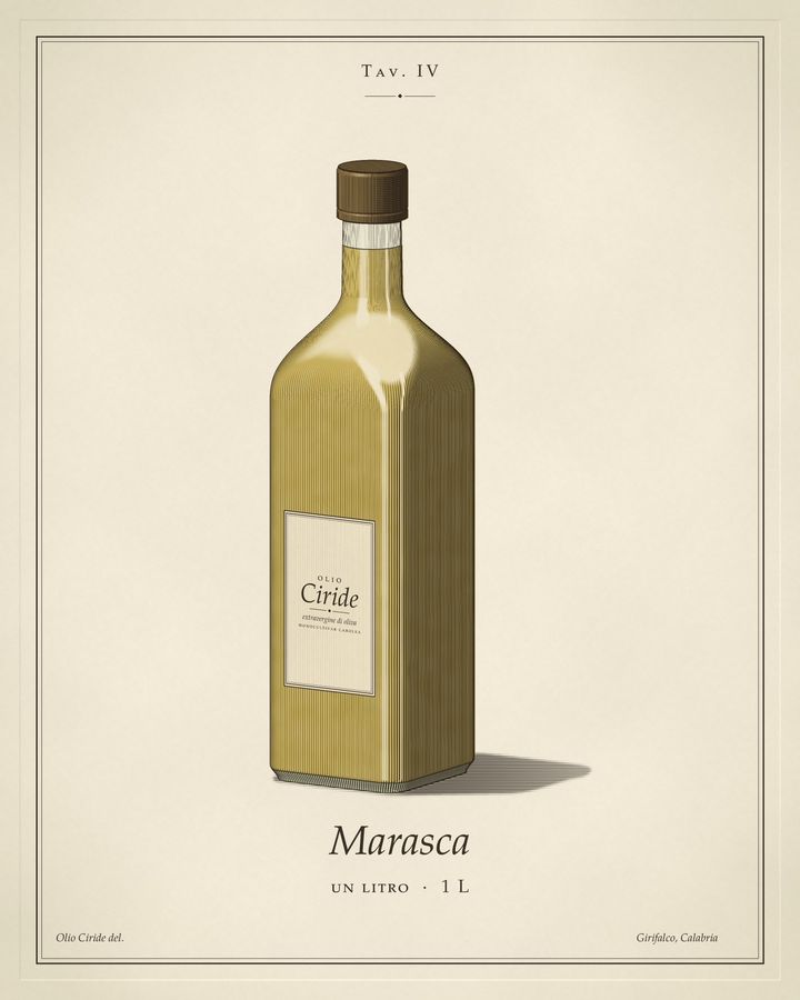 Olio Ciride 1 L Bottiglia Marasca