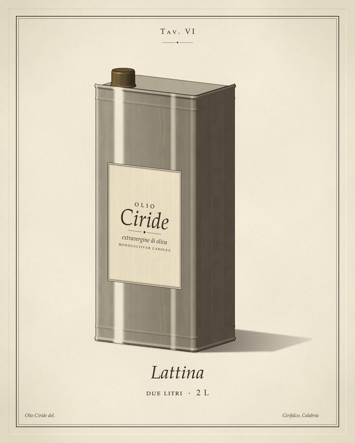 Olio Ciride 2 L Lattina