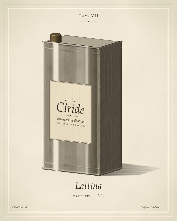 Olio Ciride 3 L Lattina