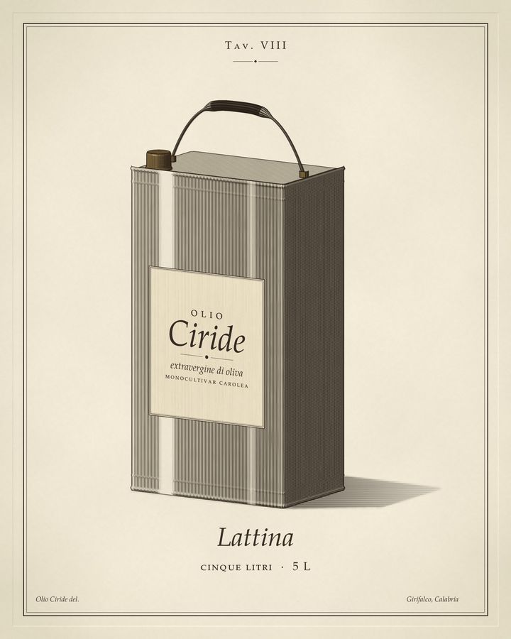 Olio Ciride 5 L Lattina
